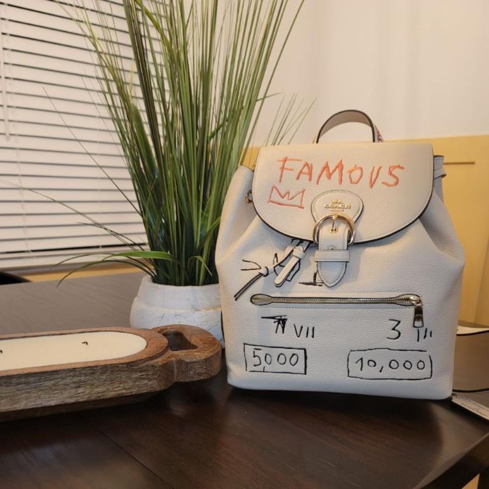 NWT Coach X Jean-Michel BASQUIAT Backpack.